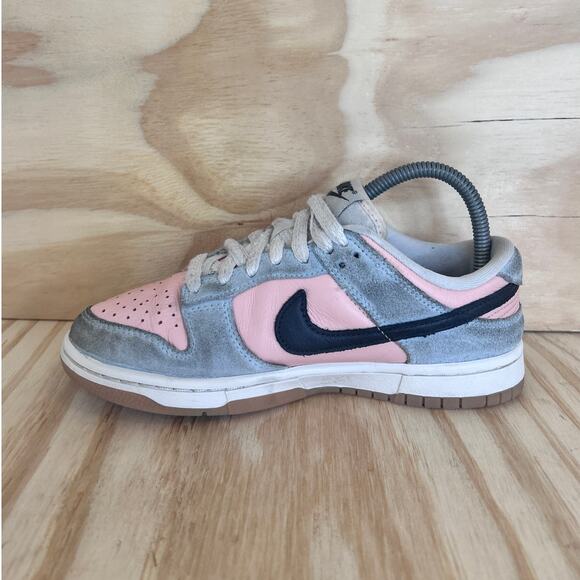 Nike - Dunk Low Glacier - Sneakers - Gray/Pink - Women's - 7 - HJ7341-474 - Picture 4 of 9